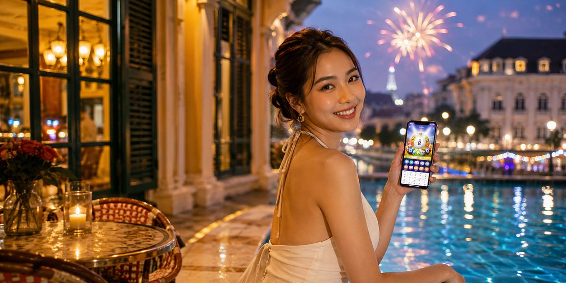Người Hà Nội uống cà phê và tham gia xổ số và trò chơi lottery trực tuyến